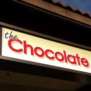 Chocolate Dipper Illuminated Sign
