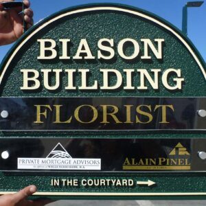 Florist Plaque