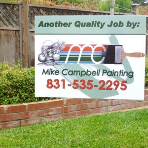 MC Painting Yard Sign