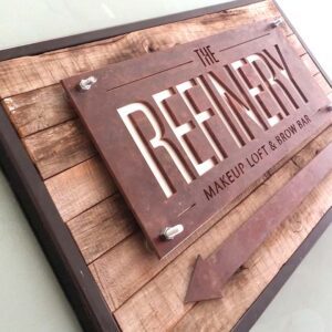 Refinery Sign