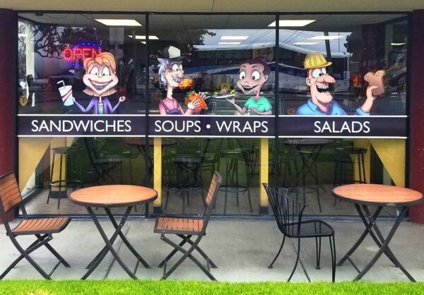 Restaurant Window Vinyl