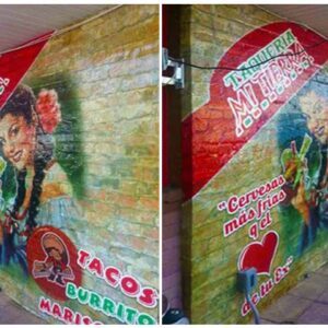 Taqueria Wall Mural