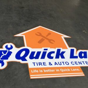 Floor Vinyl Graphic