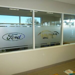 Frosted Window Graphic