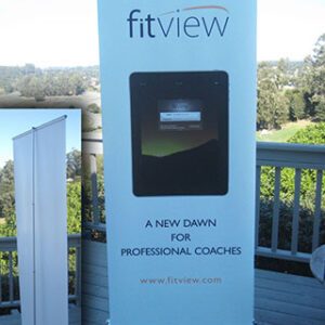 Fitview Retractable Banner Stand