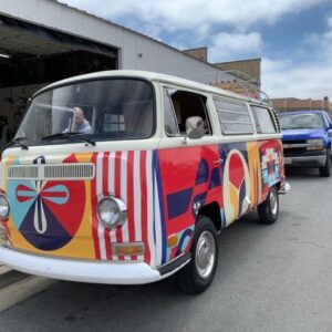 Vinyl Volkswagen Bus Wrap